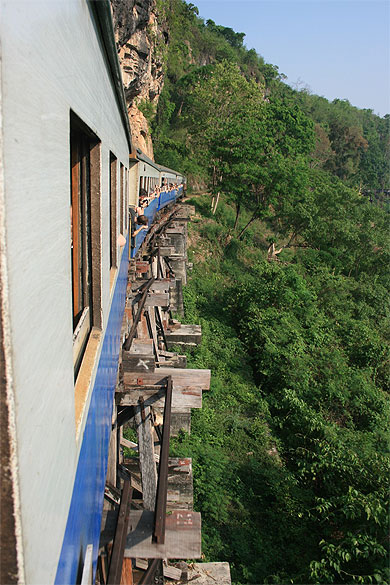 De Nam Tok à Kanchanaburi