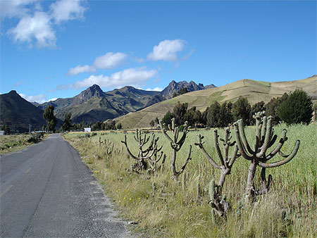 Route à Quilotoa