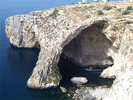 malte-grotte bleue