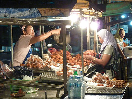 Krabi, le marché de nuit