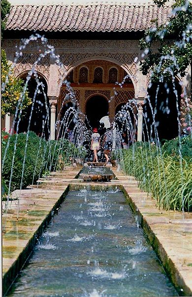 Jardins du Généralife à Grenade