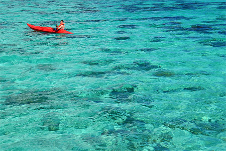 Pirogue rouge