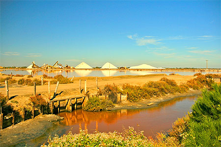 Les salins d'Aigues Mortes