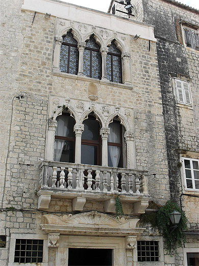 Façade d'époque vénitienne