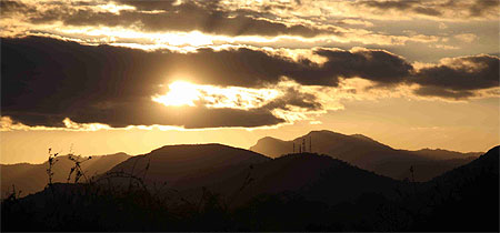 Coucher de soleil