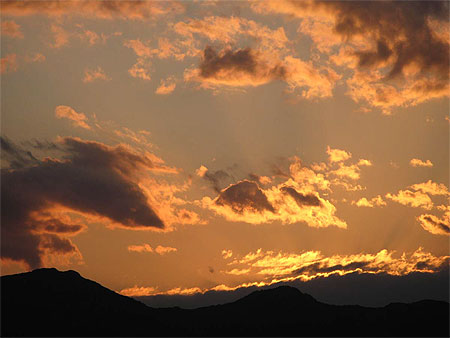 Coucher de soleil 
