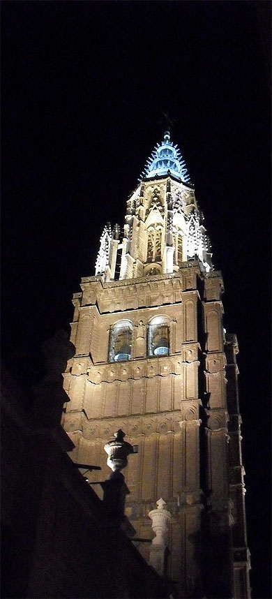 Clocher de nuit