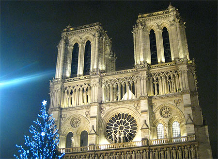 Notre-Dame à Noël 2011