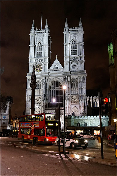 L'abbaye de nuit