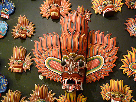 Masques sri lankais