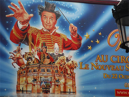 Affiche du cirque d' hiver