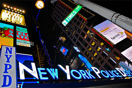 NYPD à Times Square