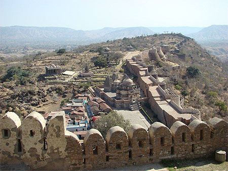 Les remparts de Kumbalgarh