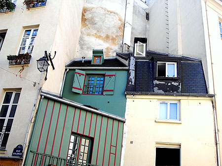 Immeubles de la rue Galande