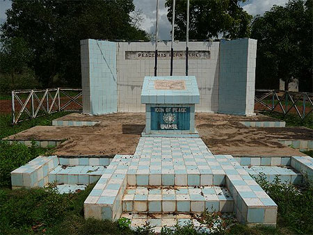 Le monument de la paix