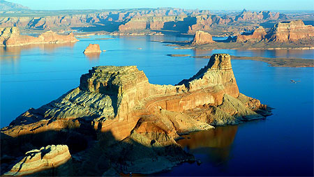 Survol du Lake Powell