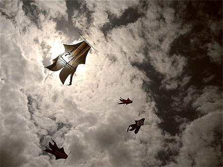 Concours cerfs-volants Sanur Juillet 2012