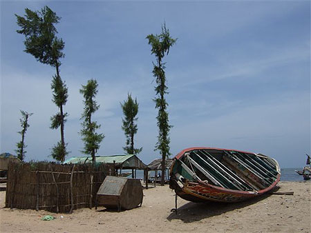 Petit port de pêche de Nianing