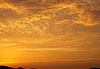 Coucher de soleil sur Razanj