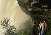 Passage sous le Salto Hacha