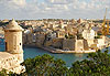 Birgu (Victoriosa) depuis Upper Baraka Garden