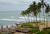 Vue du fort d'Elmina