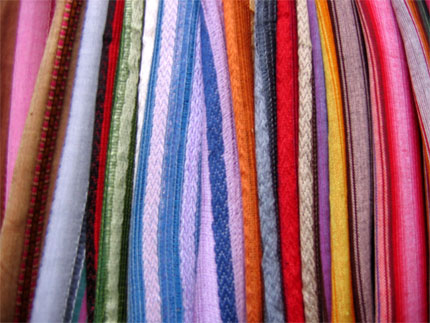 Tissus color�s