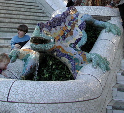 Lezard de Gaudi