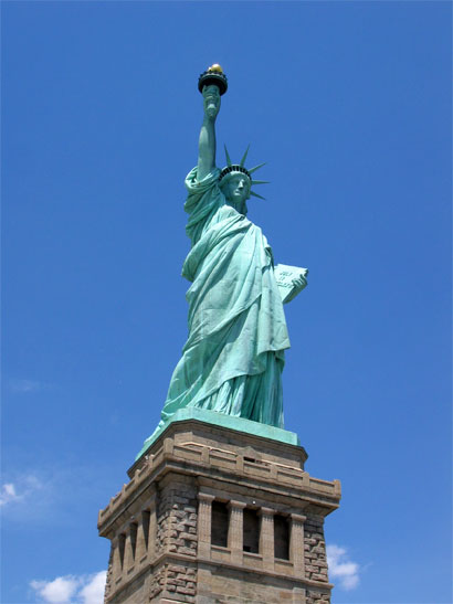 Symbole de libert� pour tous les immigrants