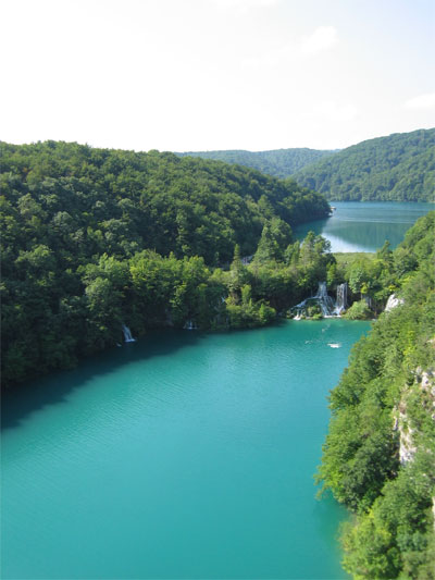 Jonction entre le Jezero Kozjak et le Milanovac