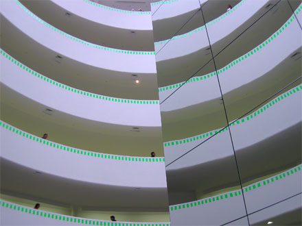 L'escalier en Spirale du mus�e Guggenheim