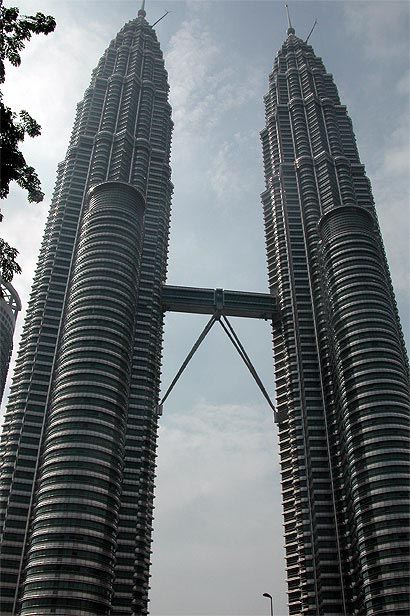 Les c�l�bres tours Petronas