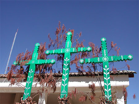 Croix color�es