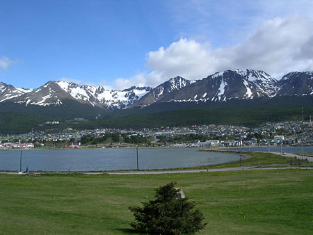 Ushuaia et le glacier Martial