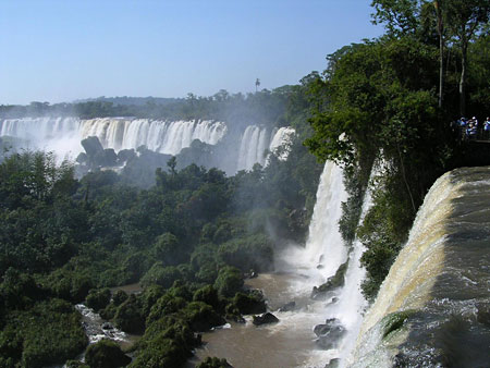 Chutes d'Iguazu, circuit sup�rieur