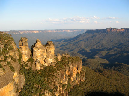 Three sisters dans les Blue Mountains