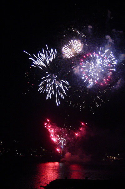 Feu d'artifice � Dubrovnik