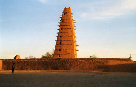 La mosqu�e d'Agadez