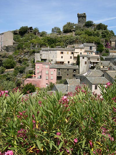 Nonza et la tour Paoline