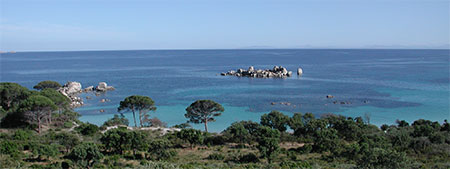 Plage aux alentours de Porto Vecchio