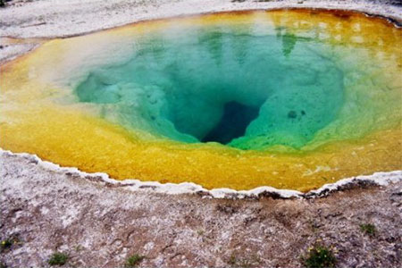 Morning Glory Riverside (Upper Geyser Basin)