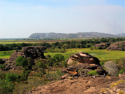 Vue sur la Terre d'Arnheim