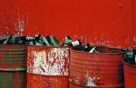 Bidons rouges