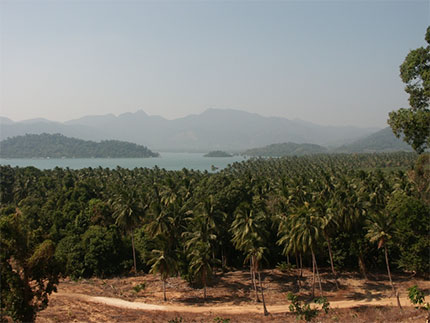 Paysage du Sud_est de Koh Chang