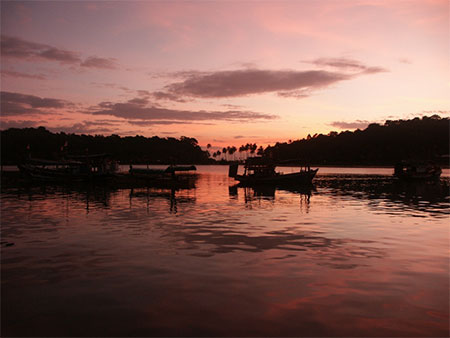 Coucher de soleil