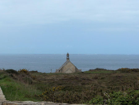 L'�le de Sein depuis la Pointe de Van