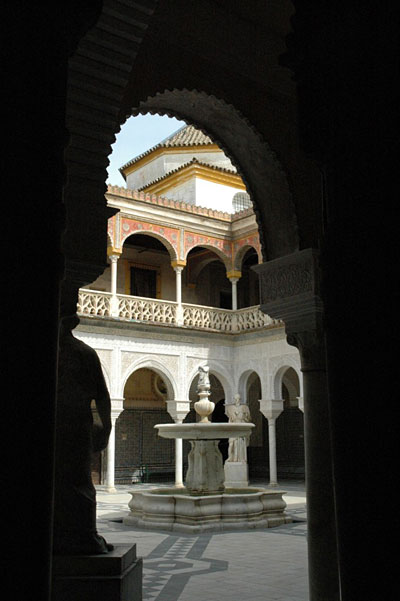 Patio principal de la Casa de Pilatos