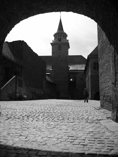 Le fort militaire dans la vieille Oslo