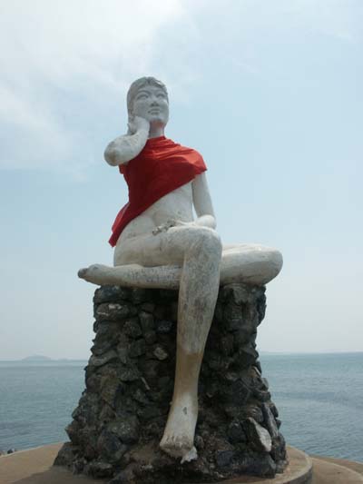 Attente du mari en mer !