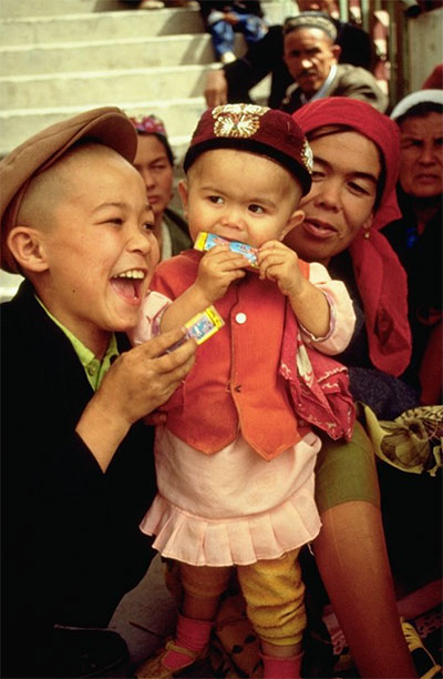 Enfants rieurs